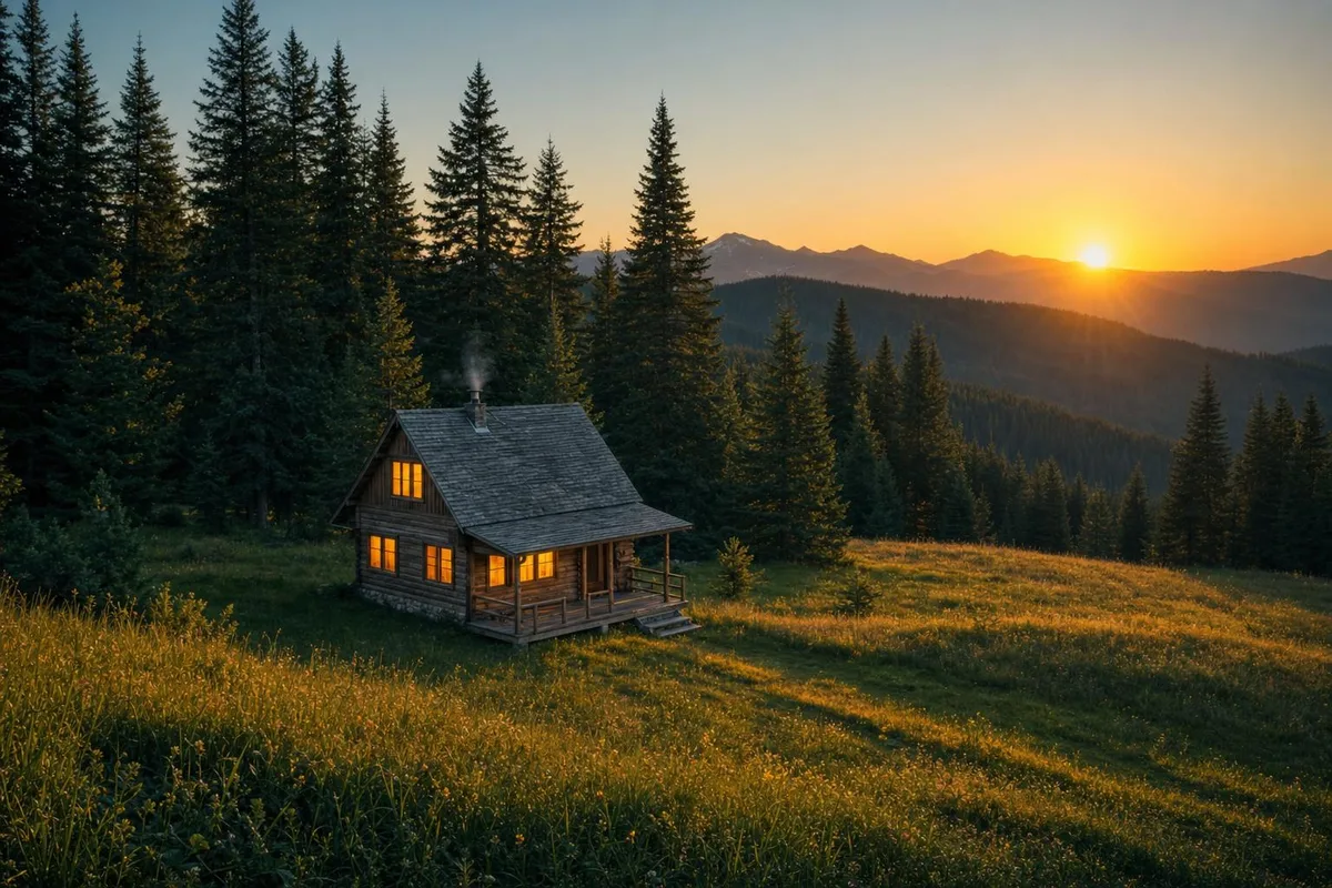 Izolovana vikendica sa pogledom